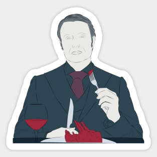 Hannibal Lecter Sticker